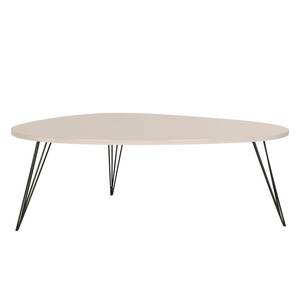 Salontafel Smukas beige/zwart