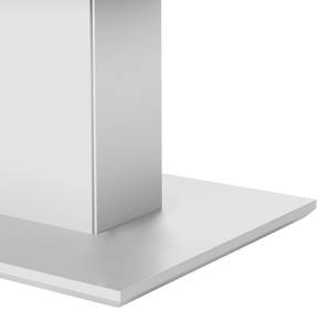 Table basse Solano Chêne noueux / Blanc - Sans fonction