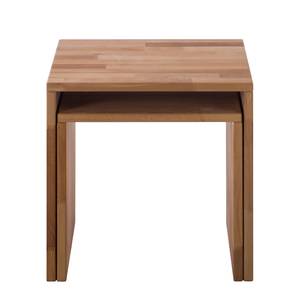 Couchtisch SurinWOOD (2-teilig) Braun - Massivholz - 45 x 43 x 45 cm