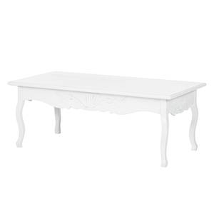 Table basse Toronto petit modèle - blanc