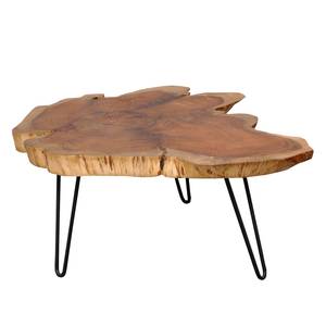 Tavolino da salotto Wiliton Legno massello di acacia/Metallo