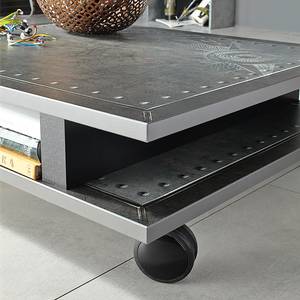 Table basse Workbase Aspect imprimé industriel