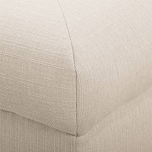 Wohnlandschaft Straid Beige - Longchair davorstehend links / Ottomane rechts