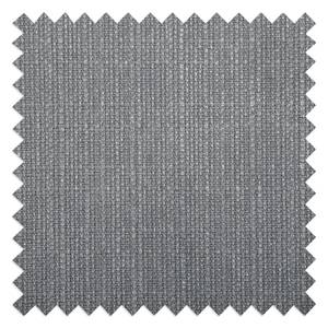 Canapé panoramique Straid Tissu - Gris argenté - Méridienne courte à gauche / longue à droite (vue de face)