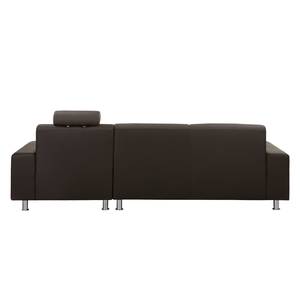 Ecksofa Straid II Espresso - Longchair davorstehend rechts