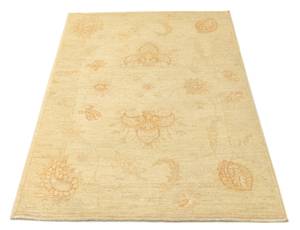 Ziegler Teppich - 124 x 79 cm - beige Beige - Kunststoff - 79 x 1 x 124 cm