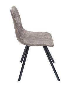 Stuhl AMSTERDAM CHAIR Grau - Taupe - Stahl - Textil