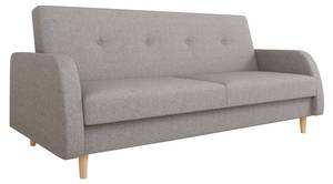 Sofa Ingrid Grau - Massivholz - 216 x 89 x 87 cm