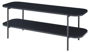 Fernsehtisch Samnanger Schwarz - Metall - 120 x 45 x 40 cm