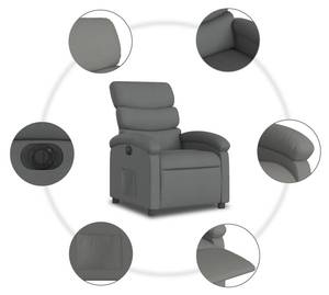 Fauteuil inclinable électrique 3032262-4 Gris foncé