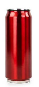 isothermische Kanette 500 ml Rote Rot - Metall - 7 x 20 x 7 cm