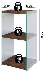 Bücherregal Dpersic Höhe: 80 cm