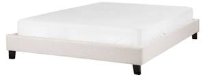 Doppelbett ROANNE Beige - Creme - Eiche Dunkel - 150 x 213 cm