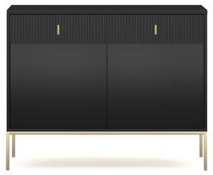 Sideboard MAGGIORE SB104 2D2D Schwarz - Gold