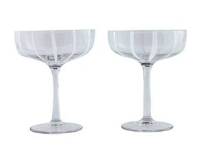 Verre - Lot de 2 blanc Blanc