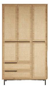 Kleiderschrank OCEAN WR112 3D2D6S Beige - Hellbraun