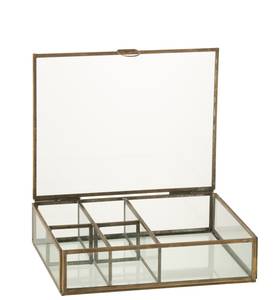 Jaisalmer Braun - Glas - 20 x 7 x 26 cm