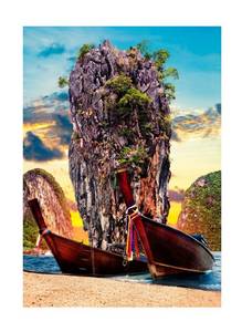 Puzzle Phuket Thailand 1500 Teile Papier - 24 x 5 x 34 cm