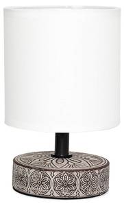 Lampe de table GERY Marron - Céramique - 13 x 21 x 13 cm
