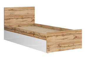 Bettrahmen Nuis Braun - Holzwerkstoff - 95 x 86 x 205 cm