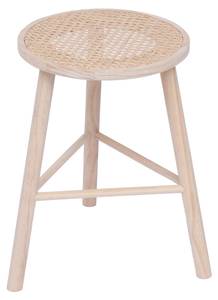 Beistellhocker ITAMI Braun - Rattan - 31 x 46 x 31 cm