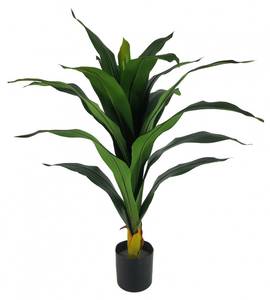 Yucca plante tropicale artificielle YUKO Vert - Matière plastique - 80 x 80 x 80 cm
