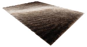 Tapis Moderne Flim 006-b2 Shaggy Marron - Textile - 160 x 3 x 220 cm