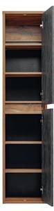 Badschrank TIKITIKI Grau - Holzwerkstoff - 33 x 170 x 40 cm