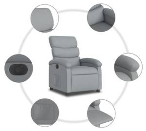 Fauteuil inclinable électrique 3032262-4 Gris lumineux