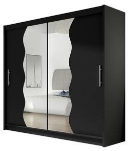 Kleiderschrank London X Schwarz