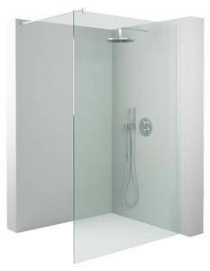 Walk-In-Dusche HLO-GUB2 Glas - Metall - 120 x 200 x 1 cm