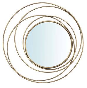 Spiegel Bellinda Gold - Metall - 4 x 60 x 60 cm