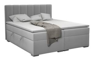 Boxspringbett Doppelbett Monaco Aluminium - Breite: 200 cm