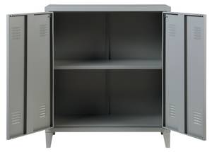 Casier de bureau métallique Oripää Gris - 80 x 90 cm