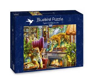 Puzzle Tiger erwachen zum Leben Papier - 23 x 5 x 33 cm