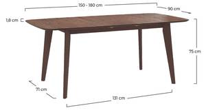 Tables & Bureau Oman Marron foncé