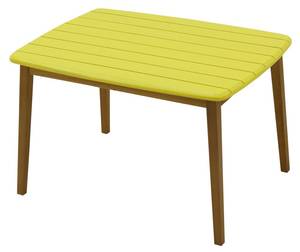 Table de jardin GOZO Jaune