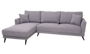 Sofa G43 Grau - Textil - 250 x 85 x 160 cm