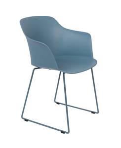 Fauteuil de table Tango Matière plastique / Acier - Bleu