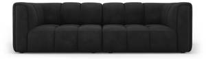 modulares Sofa SERENA 3 Sitzplätze Schwarz