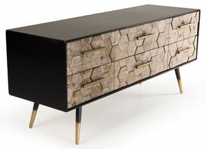 TV-Möbel DALIE Beige - Holz teilmassiv - 38 x 52 x 120 cm