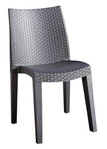 Chaise d’extérieur Dmondin Anthracite