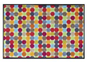 Paillasson MIKADOTS 50x75 multicolore Matière plastique - 50 x 7 x 75 cm