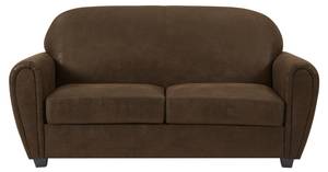 Sofa VICTORY Braun - Textil - 91 x 89 x 170 cm