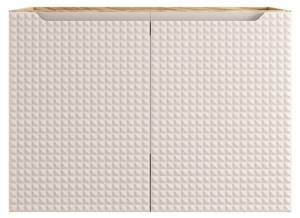 Schrank unter waschbecken LUXOR CUW80 2D Beige