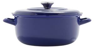 Schmortopf Dutch Oven Blau - Metall - 26 x 10 x 26 cm