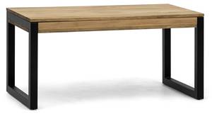 Table Basse relevable 50x120 NG-EV-18 Noir - Bois massif - Bois/Imitation - 120 x 52 x 50 cm