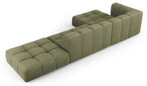 modulares Ecksofa SERENA 5 Sitzplätze Hellgrün