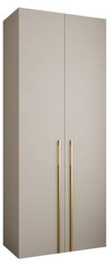 Drehtürenschrank Como 3 Beige - Gold - 100 x 40 cm