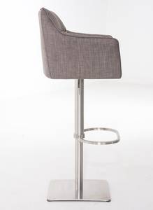 Tabouret de bar Damaso Gris - Argenté